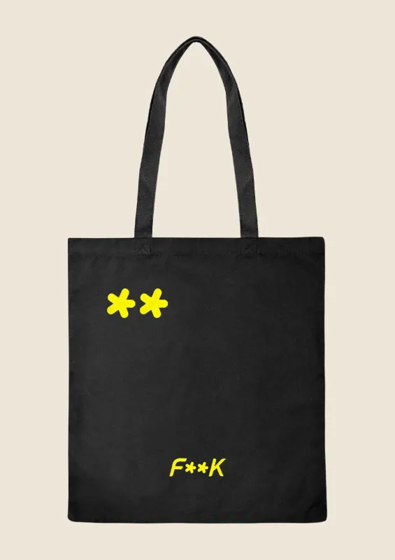 Black bag with U01AU99-BK logo sold by F**K Official