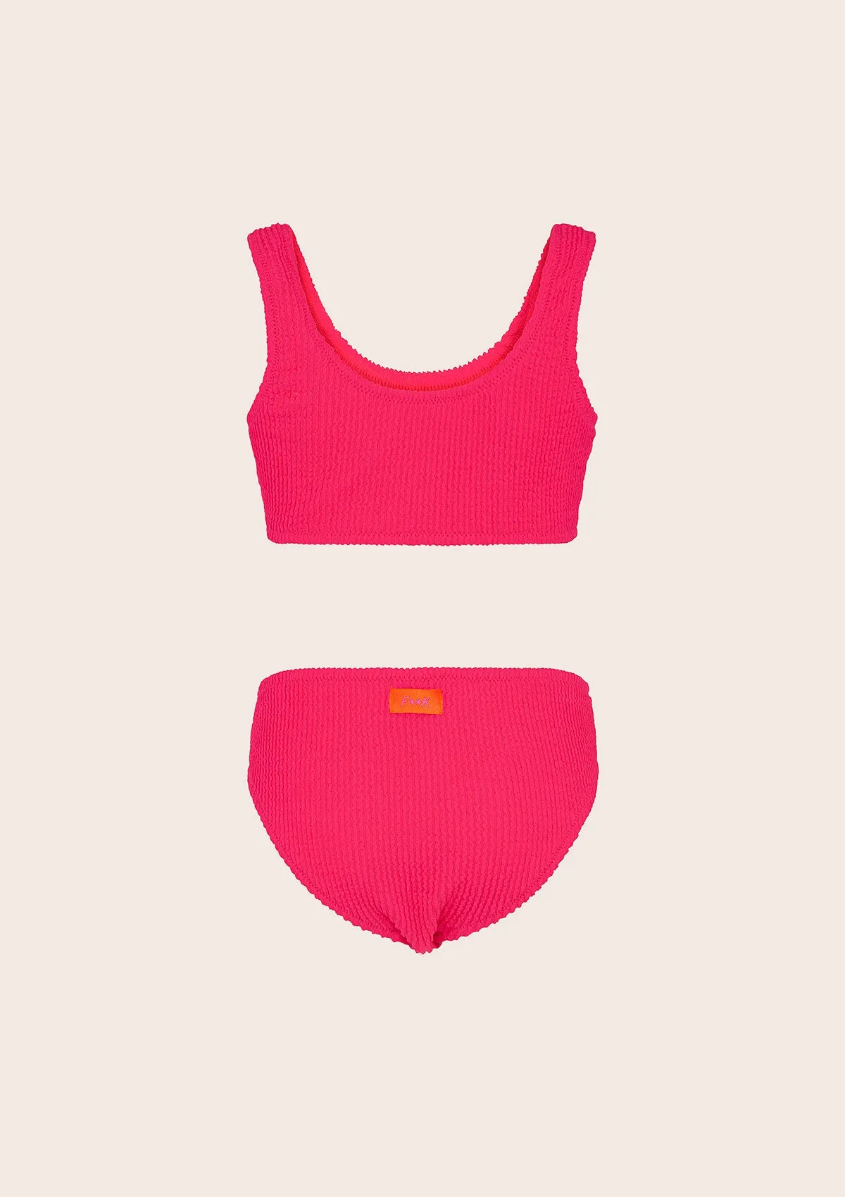 Bikini girl F**K Top with Slip Fixed fuchsia G1L02UF-FX sold by F**K Official product image thumbnail 2