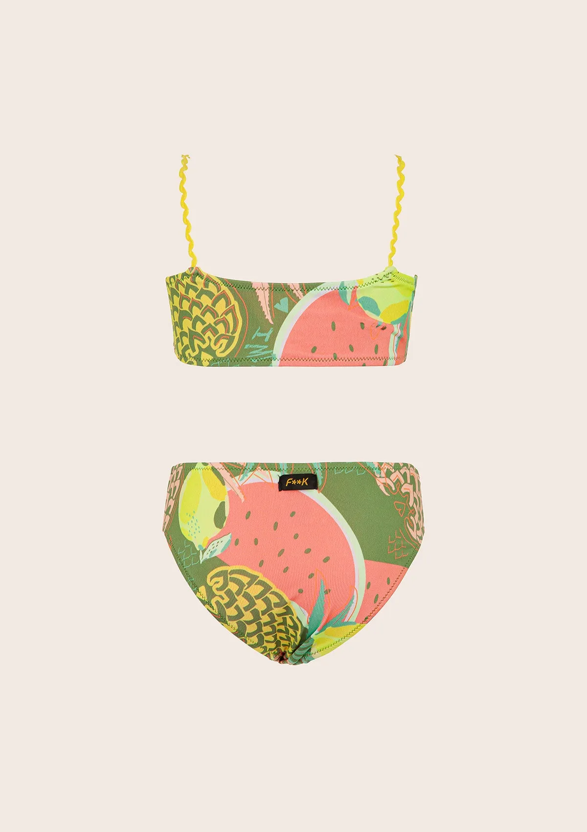 Bikini girl f ** k Top with fixed fantasy briefs G1D05UF-X21 sold by F**K Official product image thumbnail 2