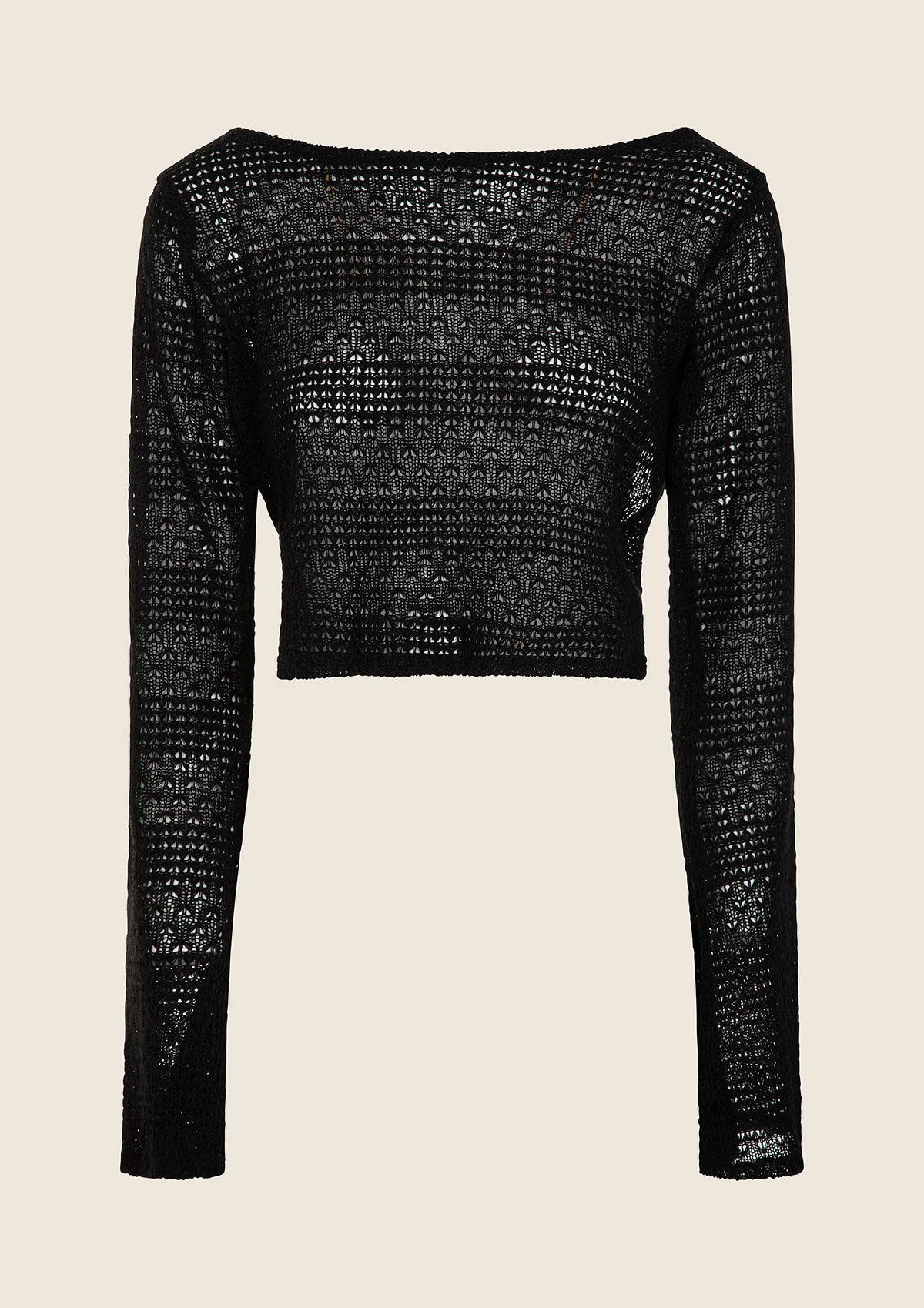 Crop Top Woman F**K Black 0719-BK sold by F**K Official product image thumbnail 3