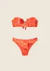 Woman bikini F**K V band with ferret e Slip Fixed Fantasy 2135-X16 sold by F**K Official