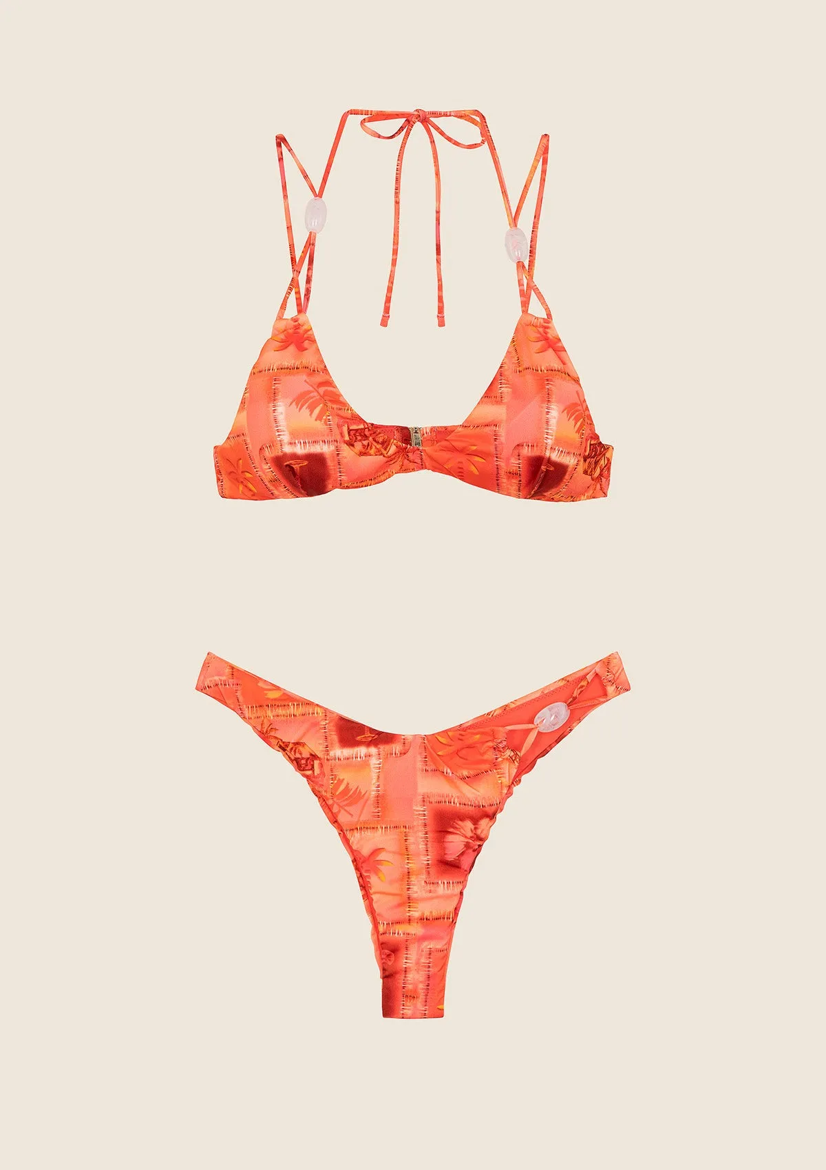 Top Woman Bikini with Slip Fixed American Fantasy 0711-X16 sold by F**K Official product image thumbnail 3