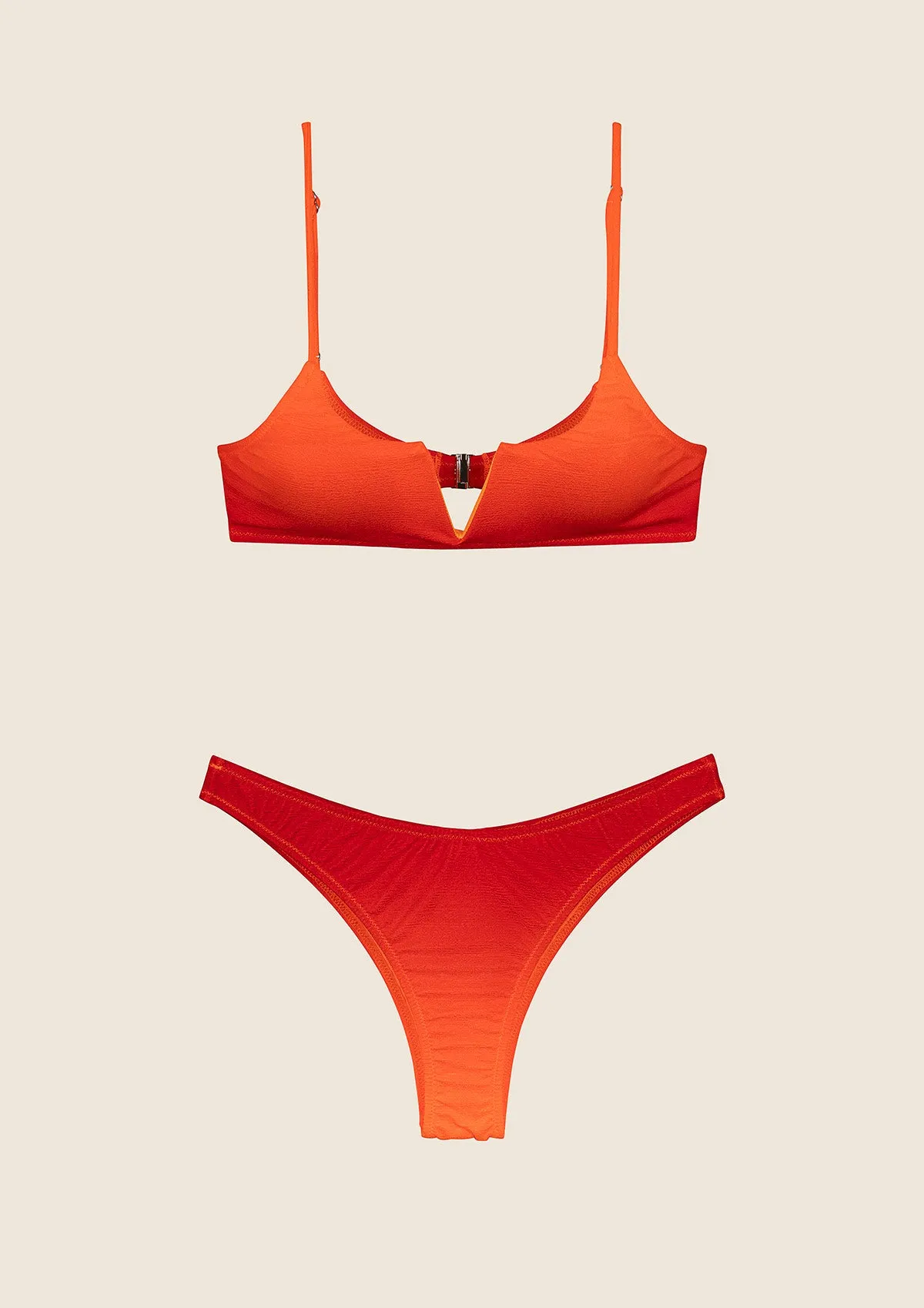 Woman bikini F**K Band V with Slip Fixed American Degradè 1152-X45 sold by F**K Official product image thumbnail 3