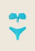 Woman bikini F**K V band with ferret e Slip Fixed American turquoise 1145-tq sold by F**K Official