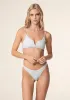 Woman bikini F**K Top with ferret e Slip Bianco Bianco 1143-WH sold by F**K Official