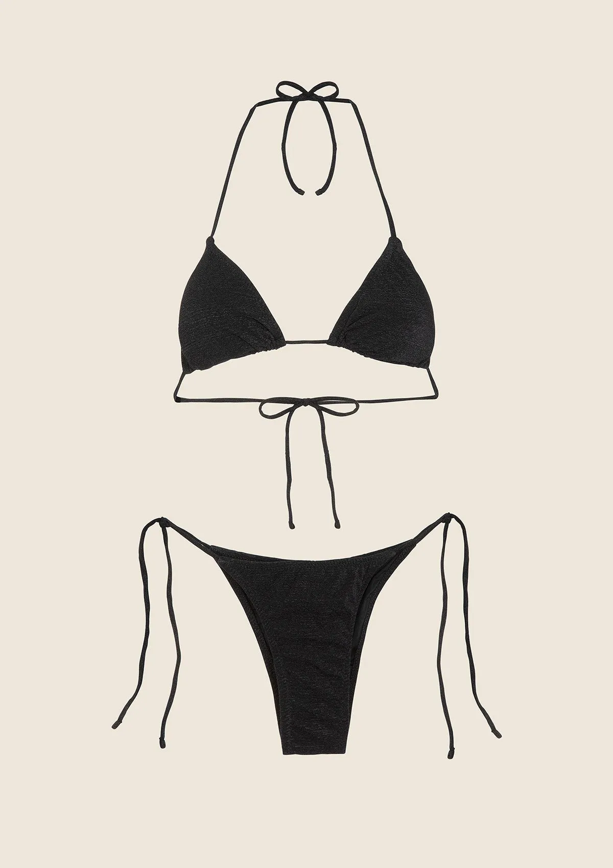 Woman bikini F**K Triangle with Slip Black adjustable 1140-BK sold by F**K Official product image thumbnail 3