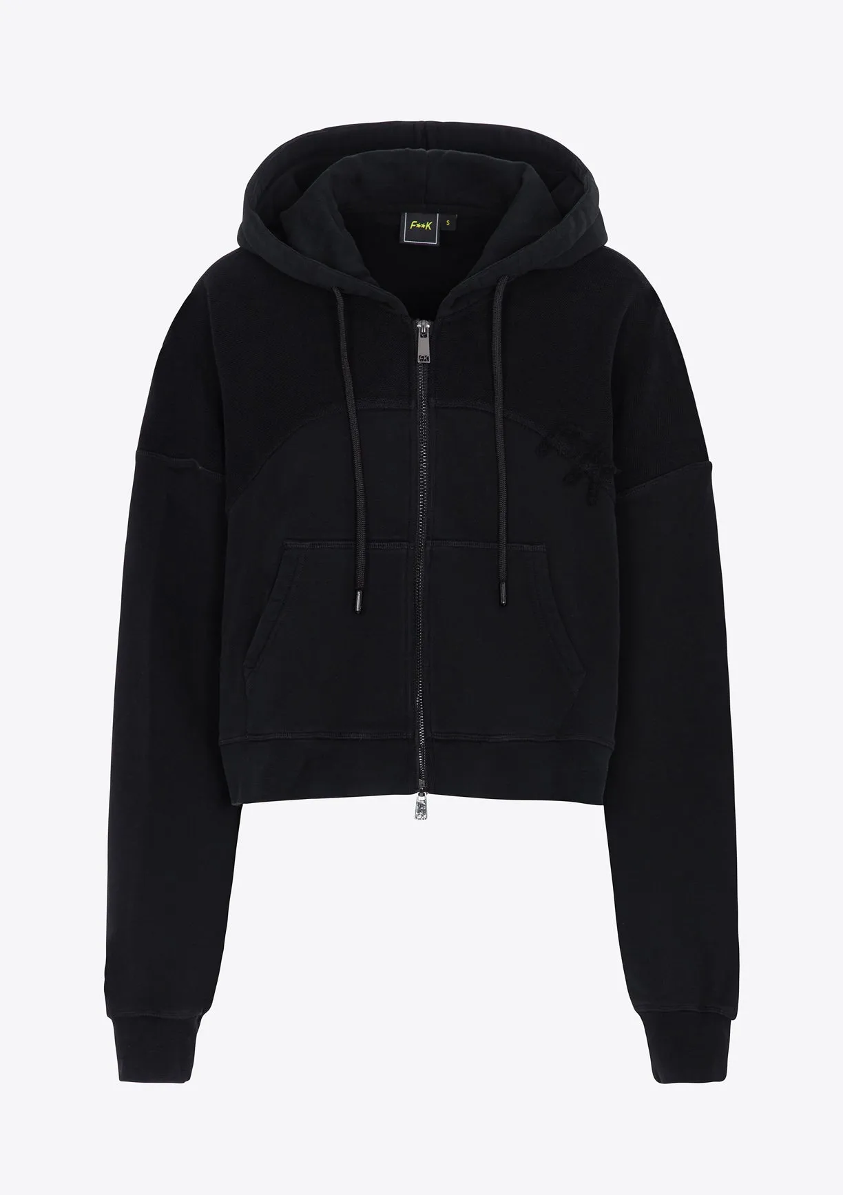 Zip sweatshirt with hood sold by F**K Official product image thumbnail 3