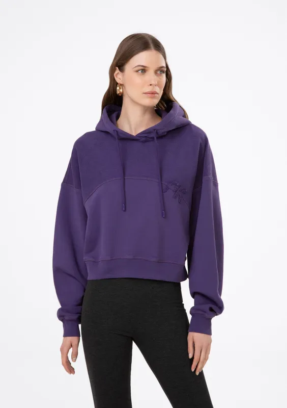 Crop sweatshirt with hood sold by F**K Official