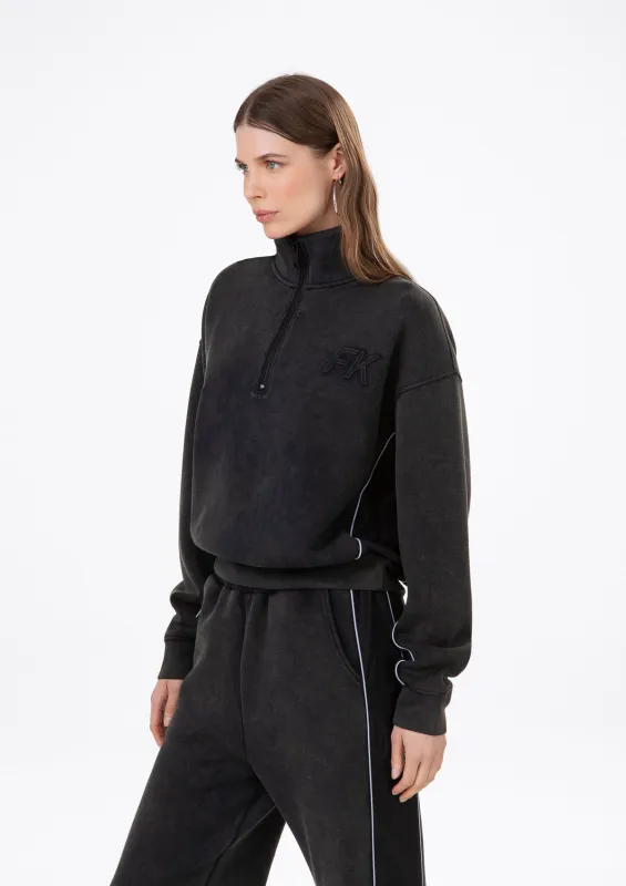 Half zip sweatshirt sold by F**K Official