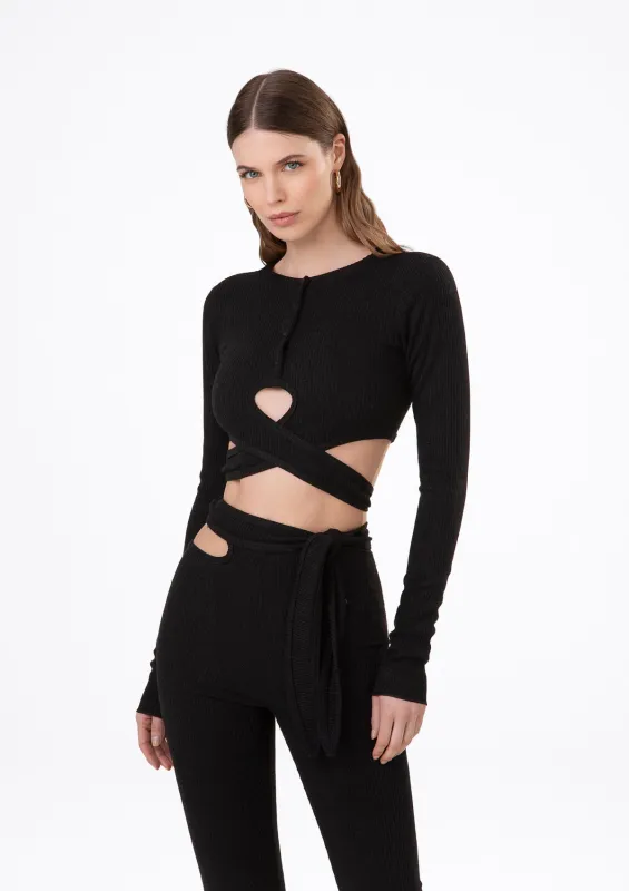 Long sleeve top crop sold by F**K Official