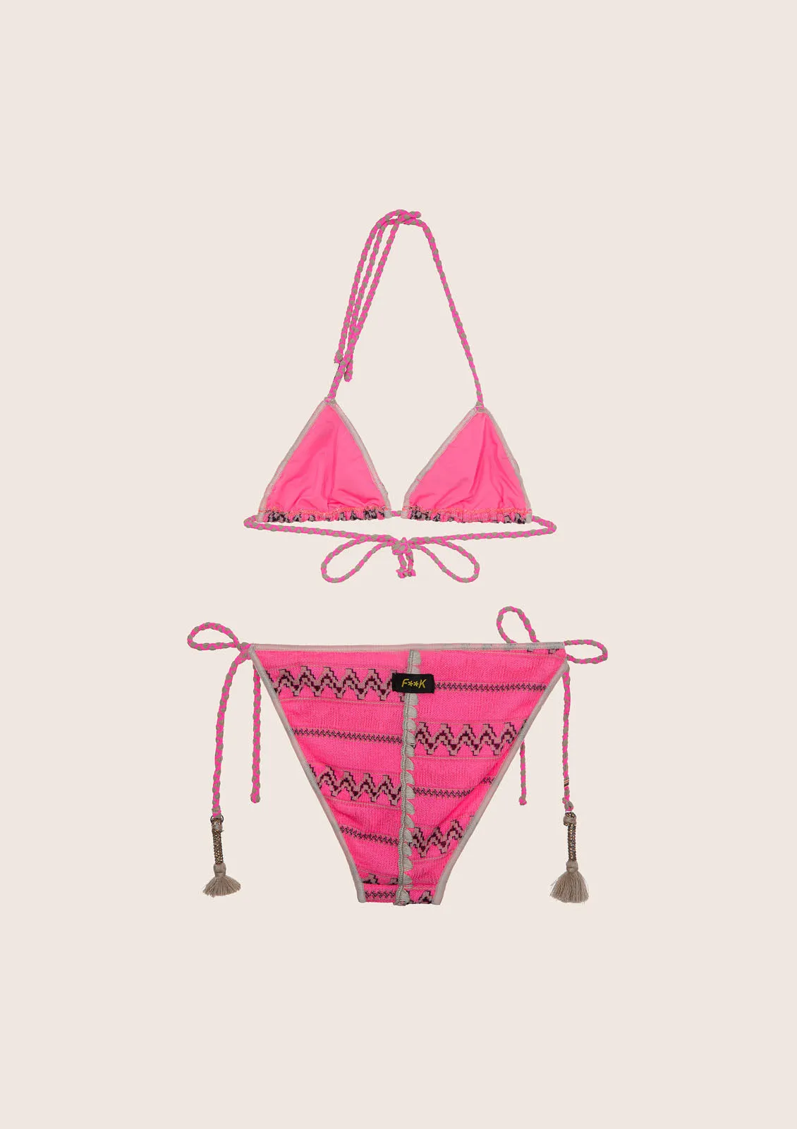 Bikini triangle e SLIP Ethos adjustable laccetto sold by F**K Official product image thumbnail 2