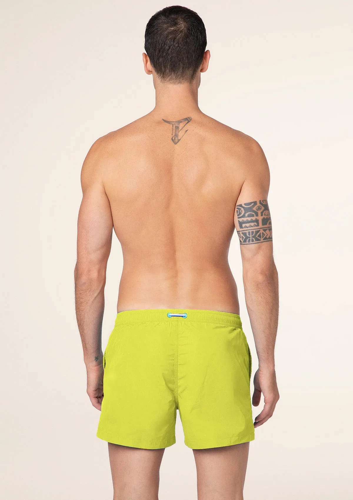Shorts man F**K Lime m01bu05-li sold by F**K Official product image thumbnail 2