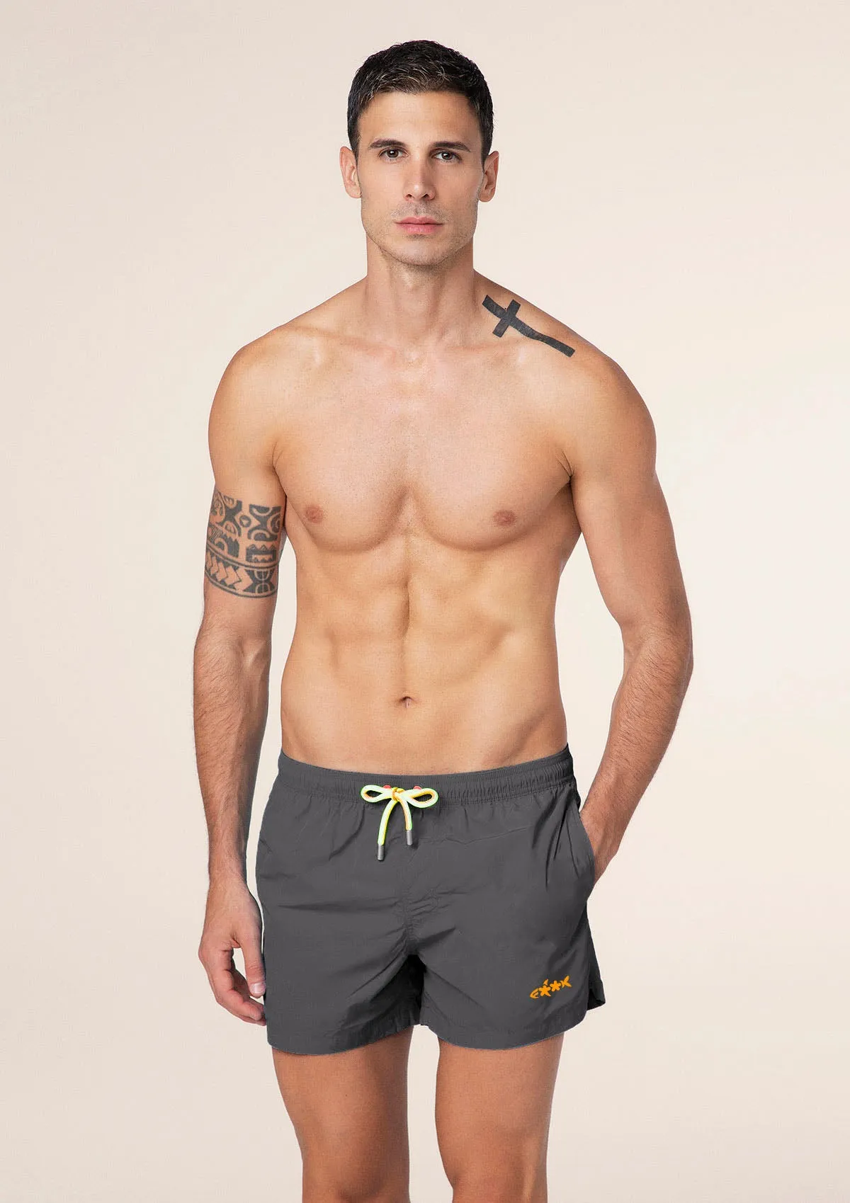 Shorts man F**K Gray m01bu05-gr sold by F**K Official
