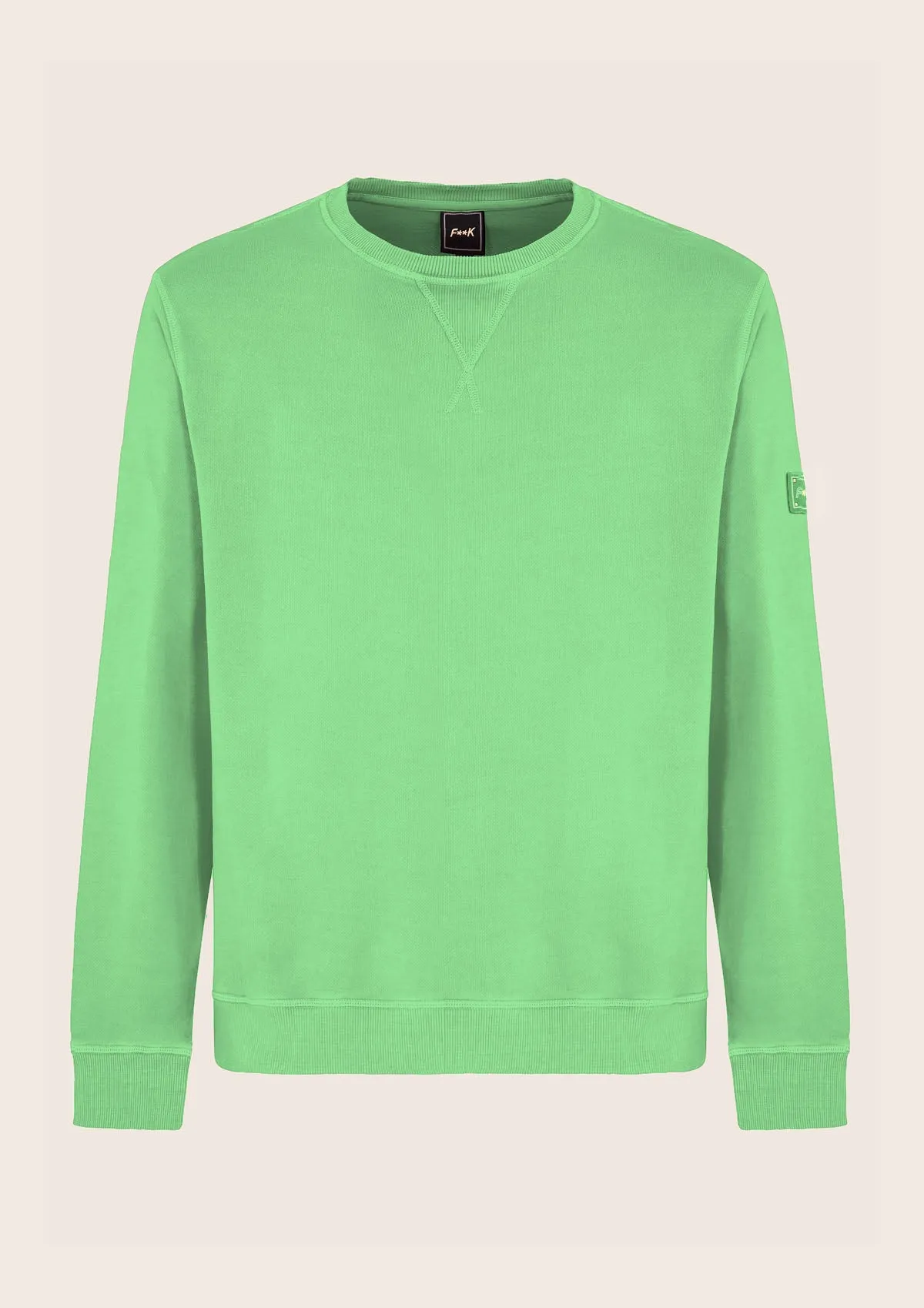 Solid color sweatshirt sold by F**K Official product image thumbnail 3