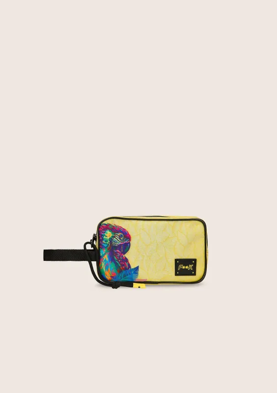 Clutch bag with Mood logo tropical sold by F**K Official