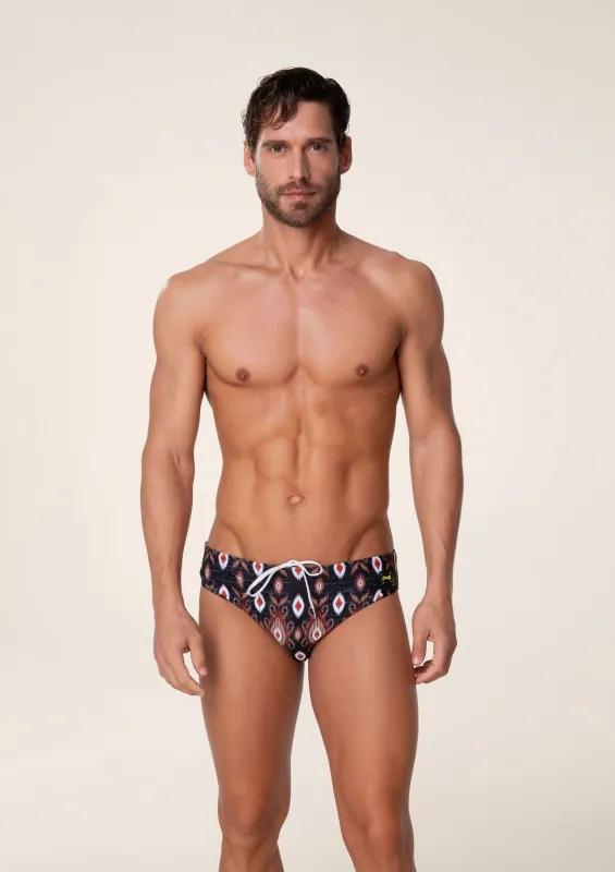 Ethnic mood printed briefs sold by F**K Official