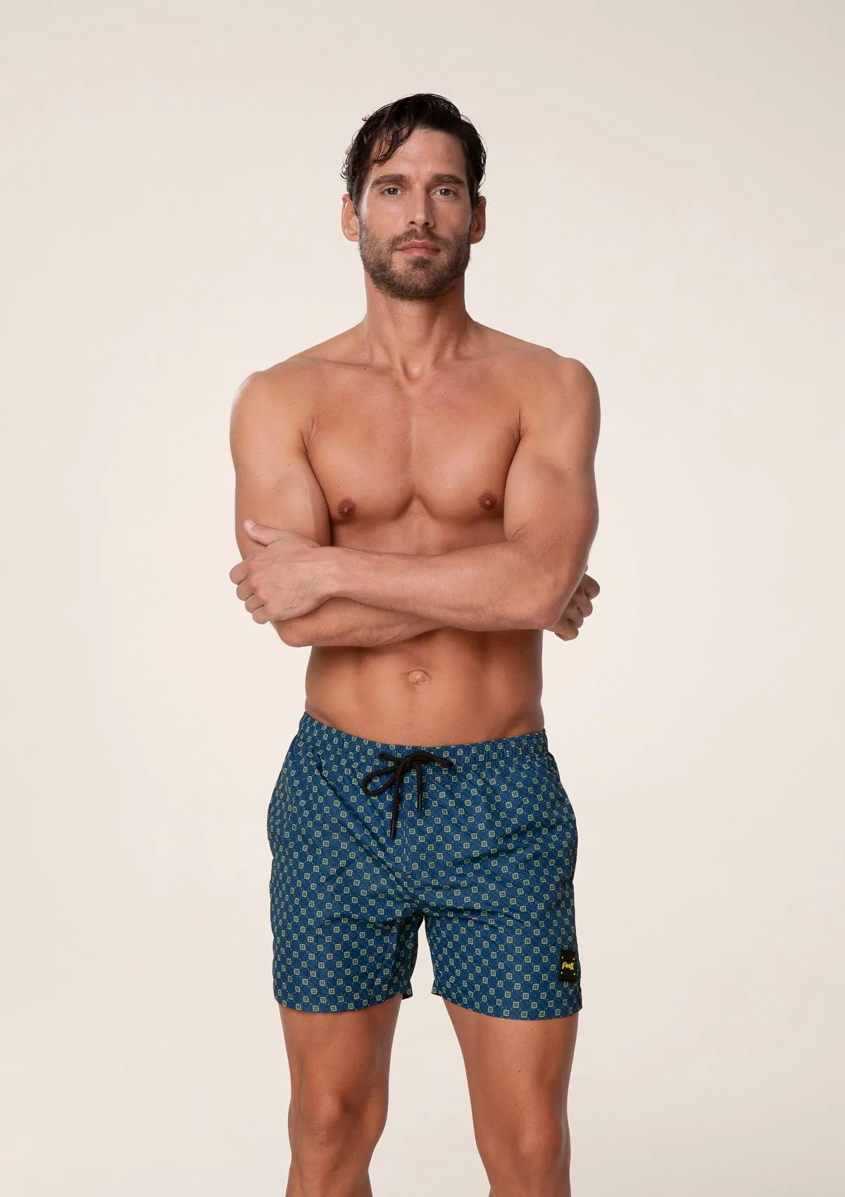 Mood micro pattern mood shorts sold by F**K Official