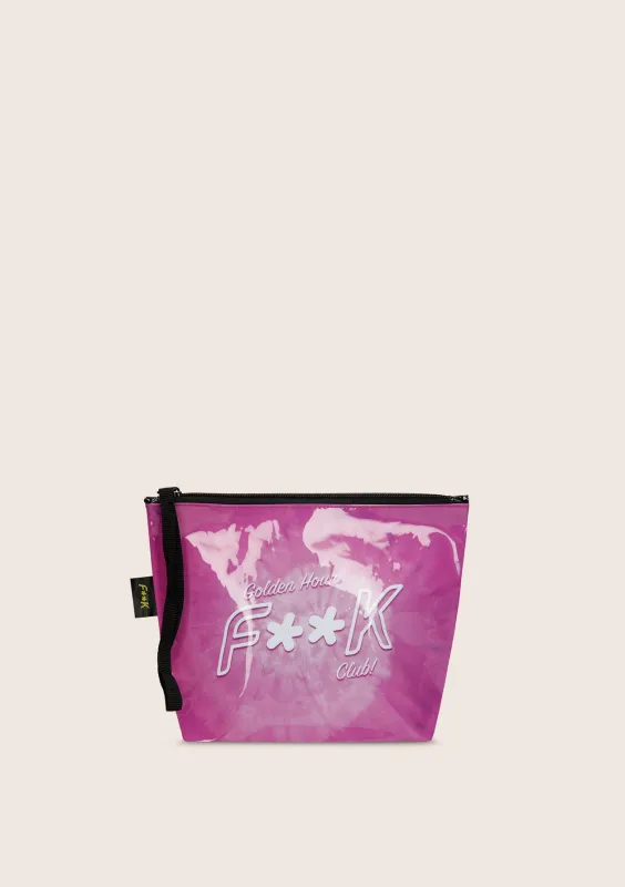 Clutch bag with logo sold by F**K Official