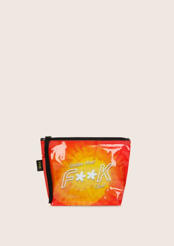 Clutch bag with logo sold by F**K Official