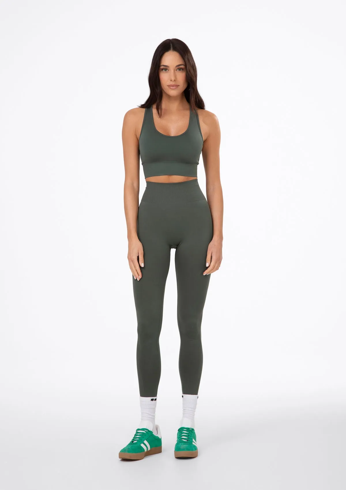 Seamless Leggings F**K Purple 12SM01-PR sold by F**K Official