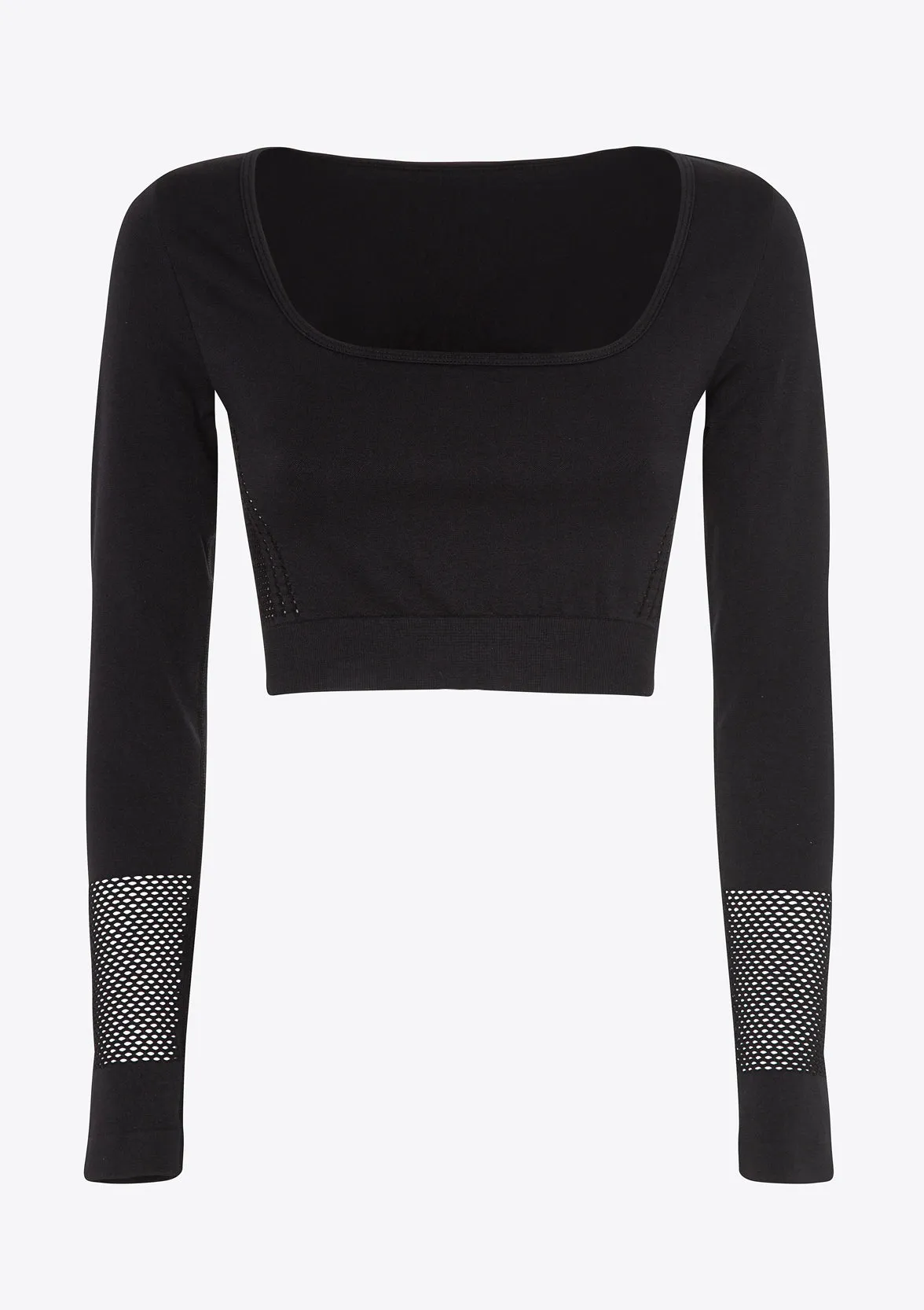 Seamless long sleeve crop t-shirt sold by F**K Official product image thumbnail 3