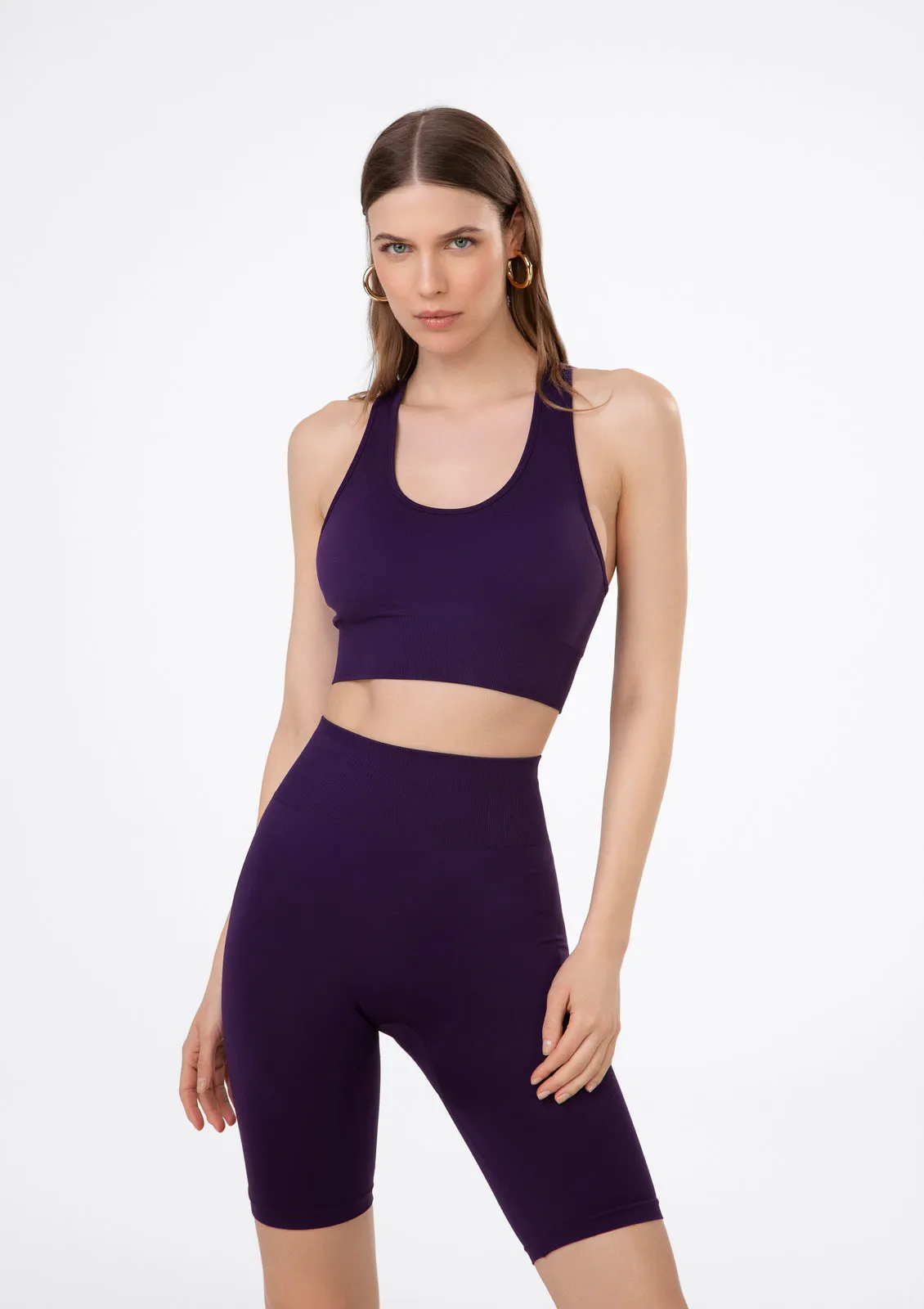 Seamless Top F**K Purple 01SM01-PR sold by F**K Official