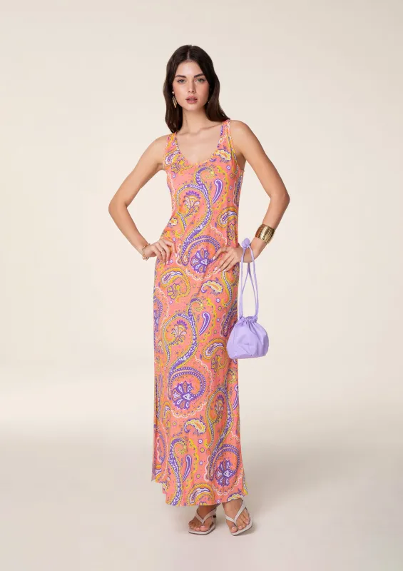 Sunrise long dress sold by F**K Official