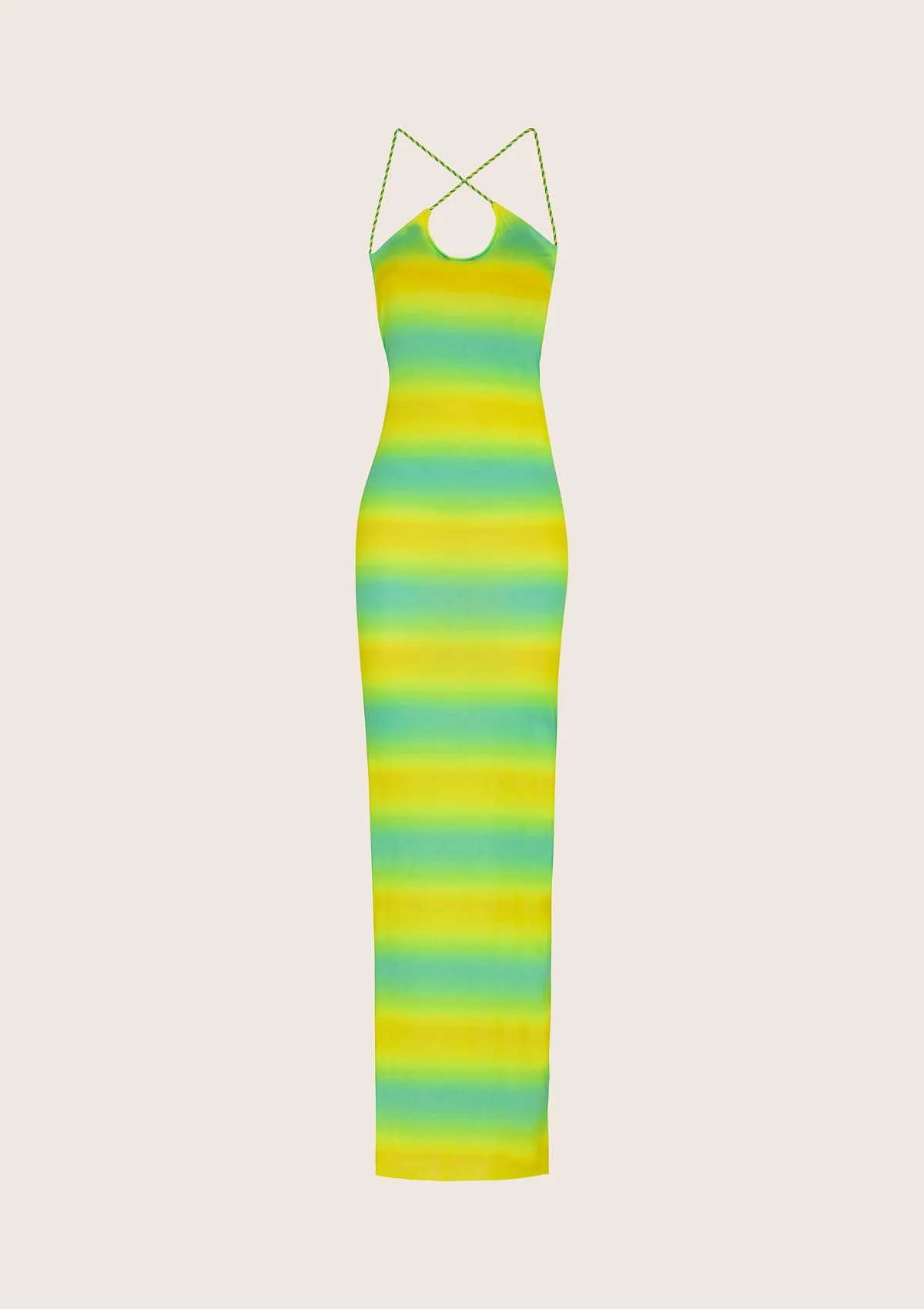 Sunrise long dress sold by F**K Official product image thumbnail 3