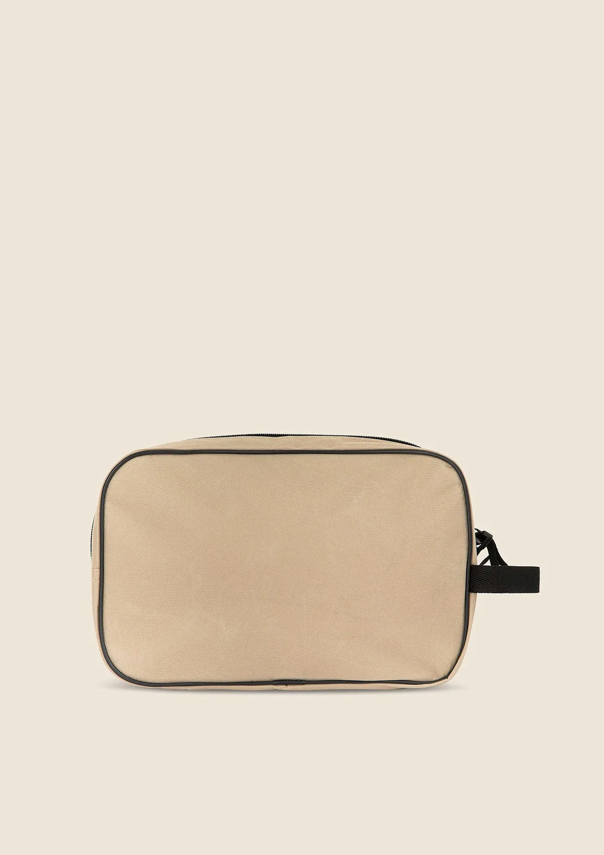 Beauty Bag Canvas Unisex F**K Beige U01AU93-BG sold by F**K Official product image thumbnail 2
