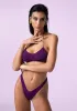 Bikini Donna F**K Fascia con Slip Americano Fisso Fucsia SWC071-FX sold by F**K Official