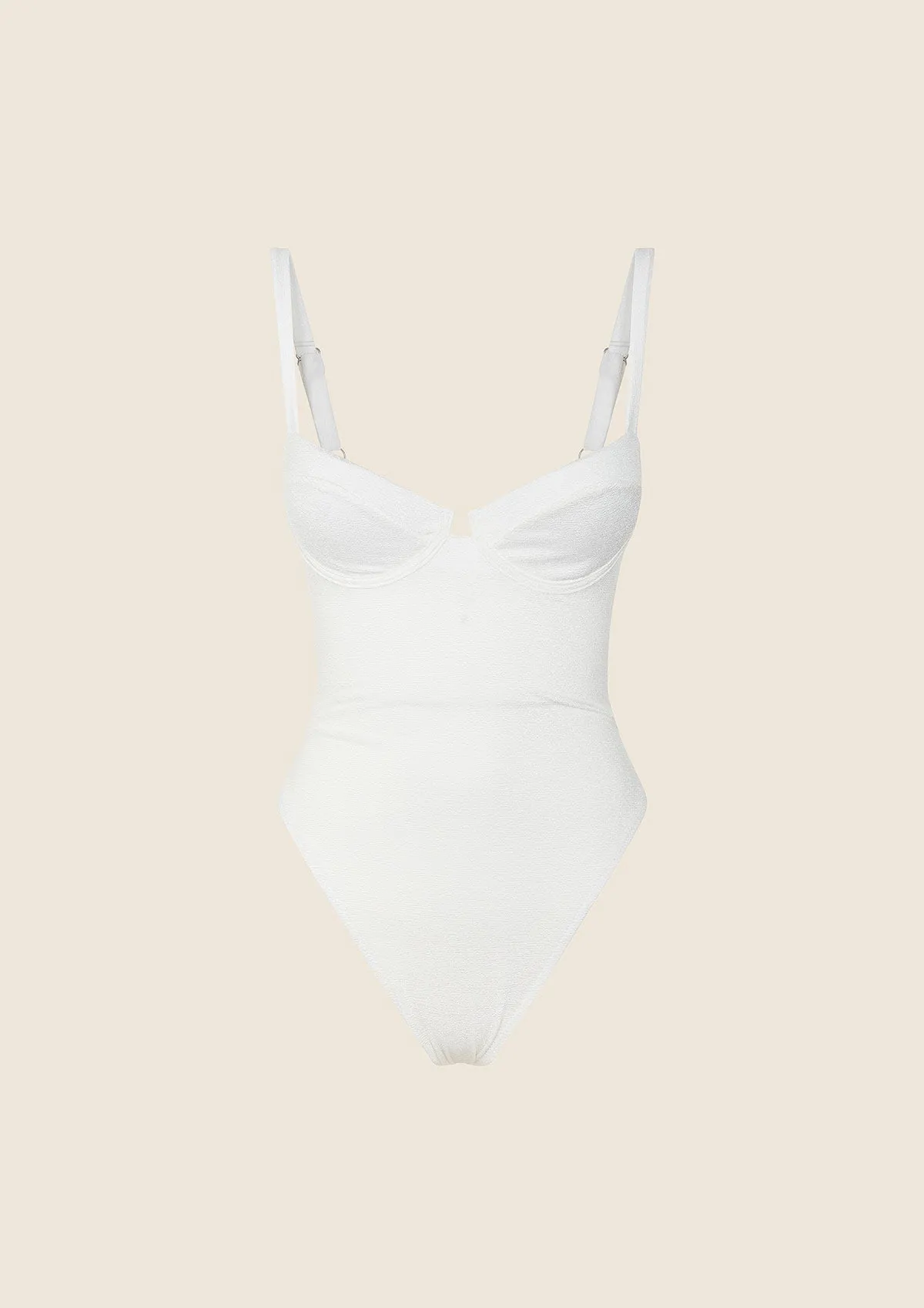 Monokini Donna con Ferretto F**K Bianco 1146-WH sold by F**K Official product image thumbnail 3