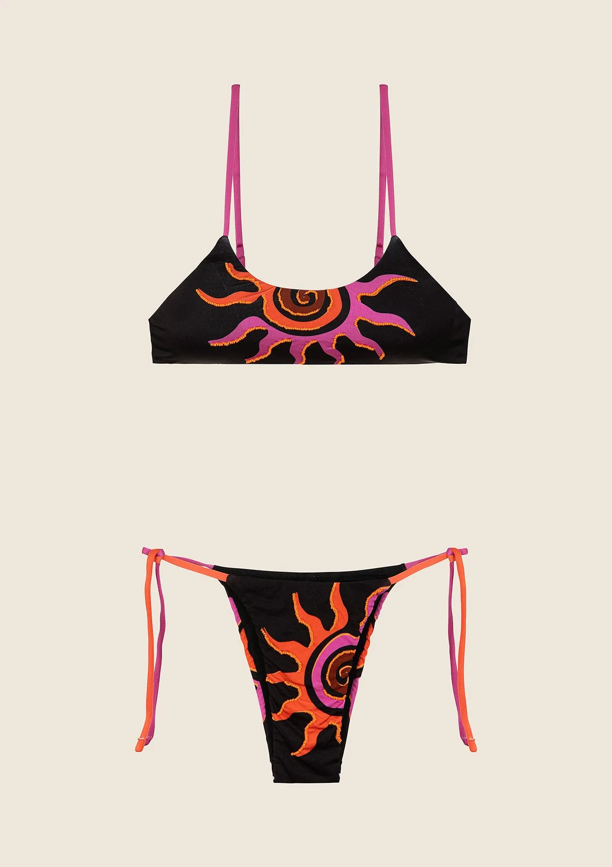 Bikini Donna F**K Top con Slip Regolabile Fantasia 0821-X03 sold by F**K Official product image thumbnail 3