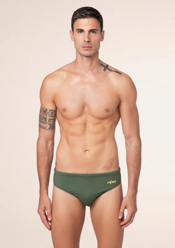 Slip Uomo F**K Verde Militare M01SU20-MG sold by F**K Official