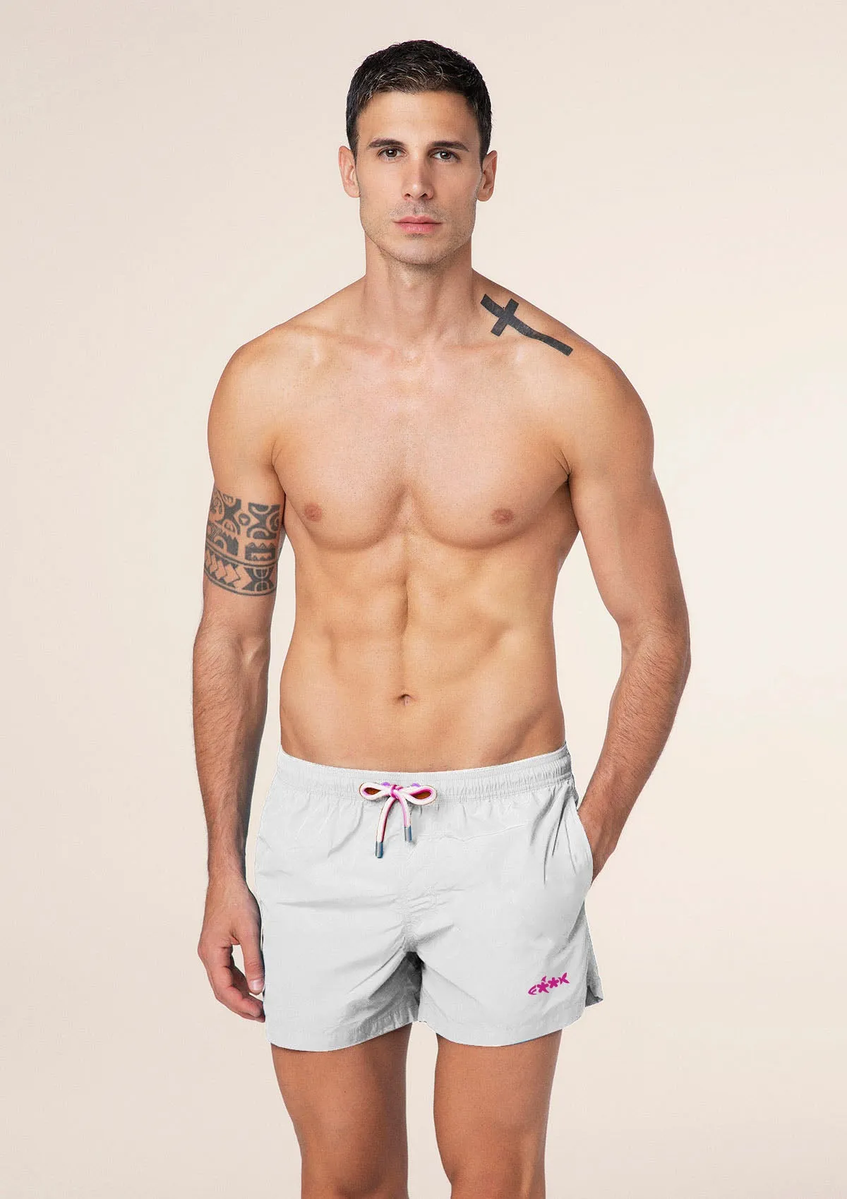 Shorts Uomo F**K Bianco M01BU05-WH sold by F**K Official