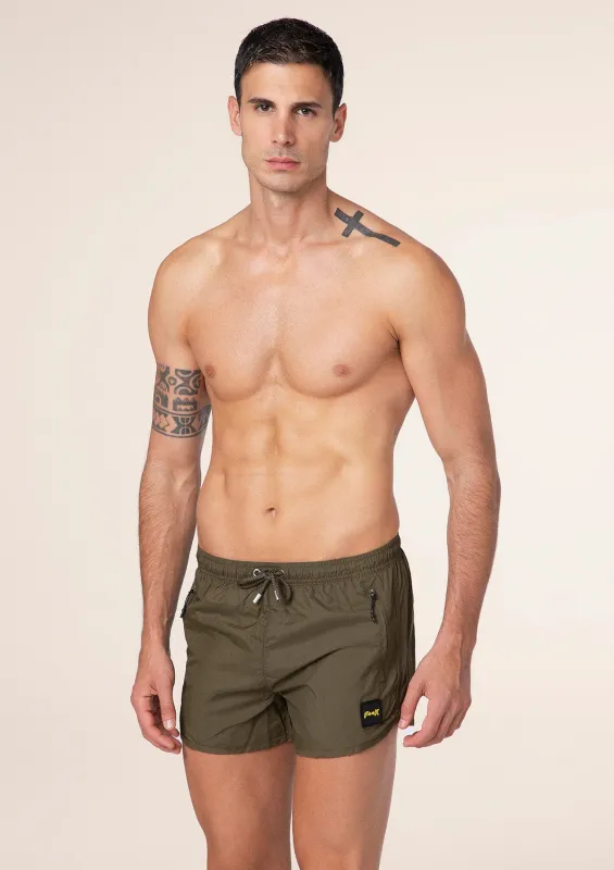 Shorts Uomo F**K Verde Militare M01BU03-MG sold by F**K Official
