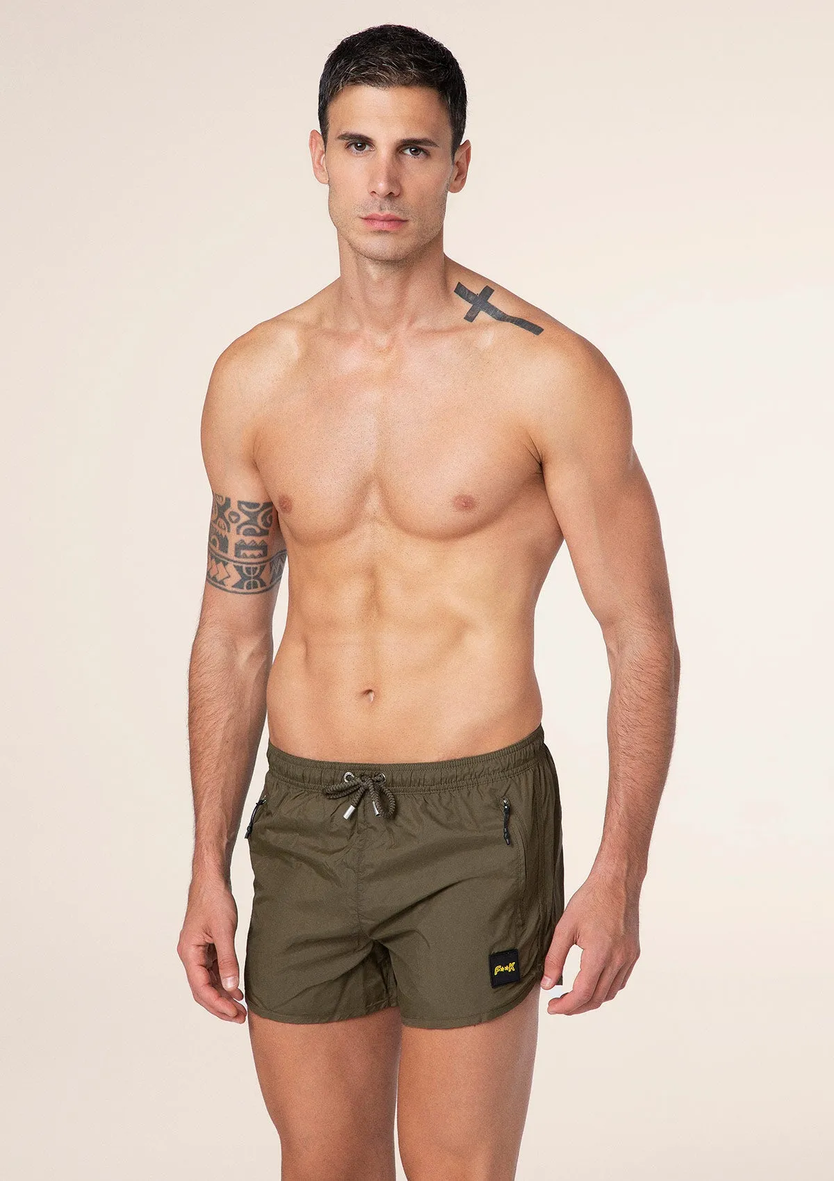 Shorts Uomo F**K Verde Militare M01BU03-MG sold by F**K Official