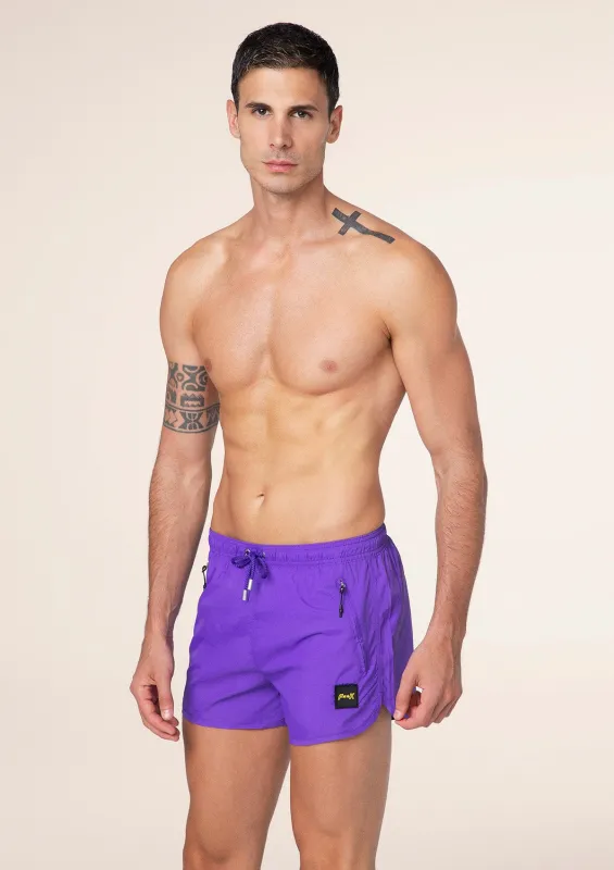 Shorts Uomo F**K Viola Fluo M01BU03-FV sold by F**K Official