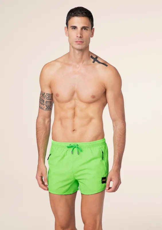 Shorts Uomo F**K Verde Fluo M01BU03-FG sold by F**K Official