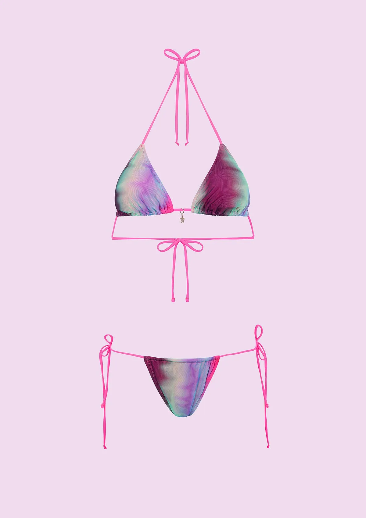 Bikini Donna F**K Triangolo con Slip Regolabile Fantasia SWC020-X01 sold by F**K Official product image thumbnail 4
