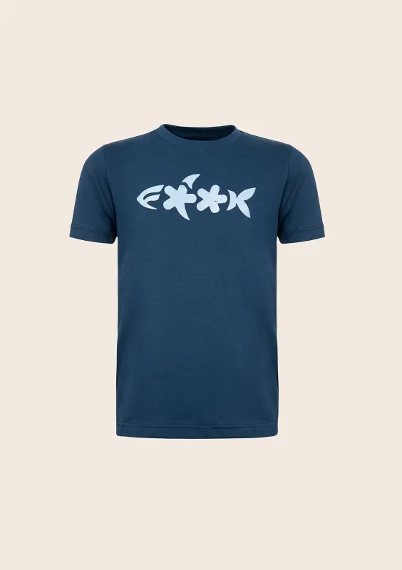 T-Shirt Bambino F**K Blu J01TS71-BU sold by F**K Official