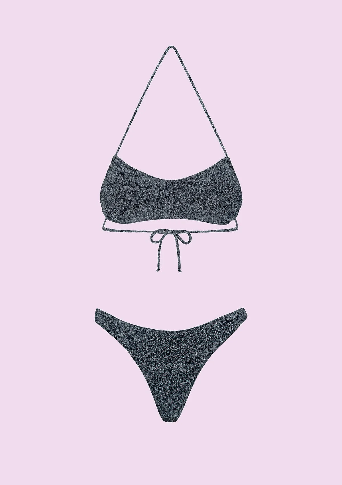 Bikini Donna F**K Fascia con Slip Americano Fisso Grigio SWC071-GR sold by F**K Official product image thumbnail 3