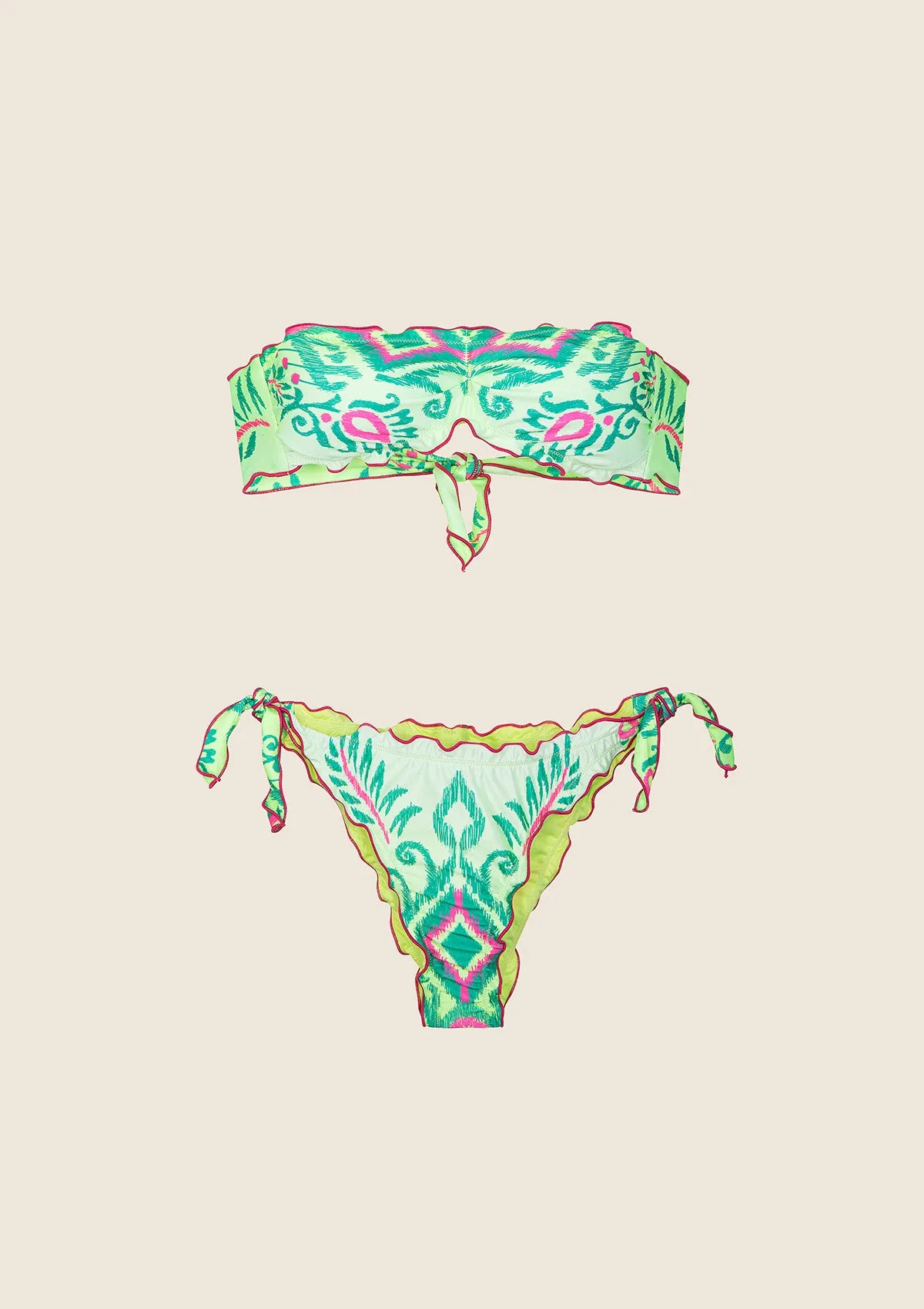 Bikini Donna F**K Fascia con Slip Regolabile Fantasia 2241-X55 sold by F**K Official product image thumbnail 3