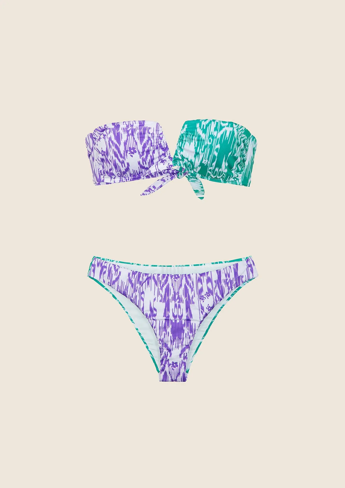 Bikini Donna F**K Fascia a V con Ferretto e Slip Fisso Fantasia 2141-X59 sold by F**K Official product image thumbnail 3