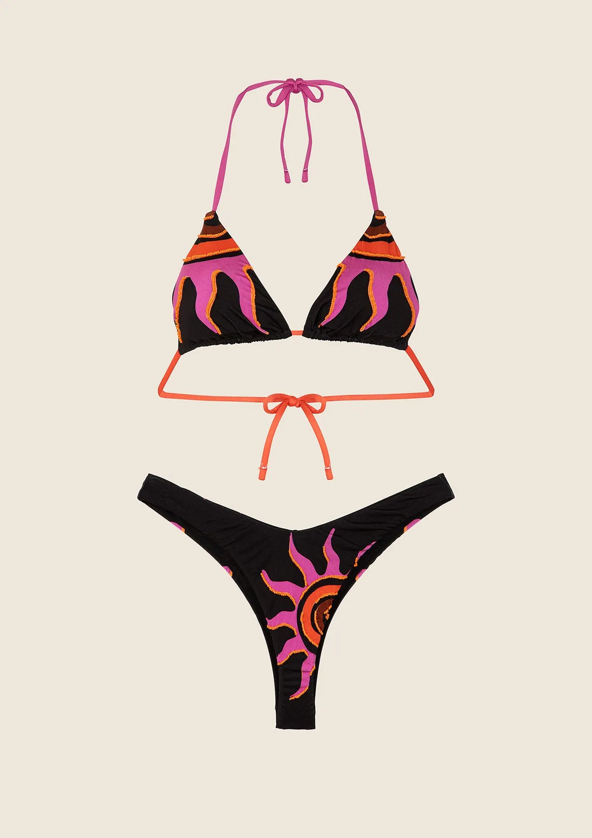 Bikini Donna F**K Triangolo con Slip Americano Fisso Fantasia 0820-X03 sold by F**K Official product image thumbnail 3