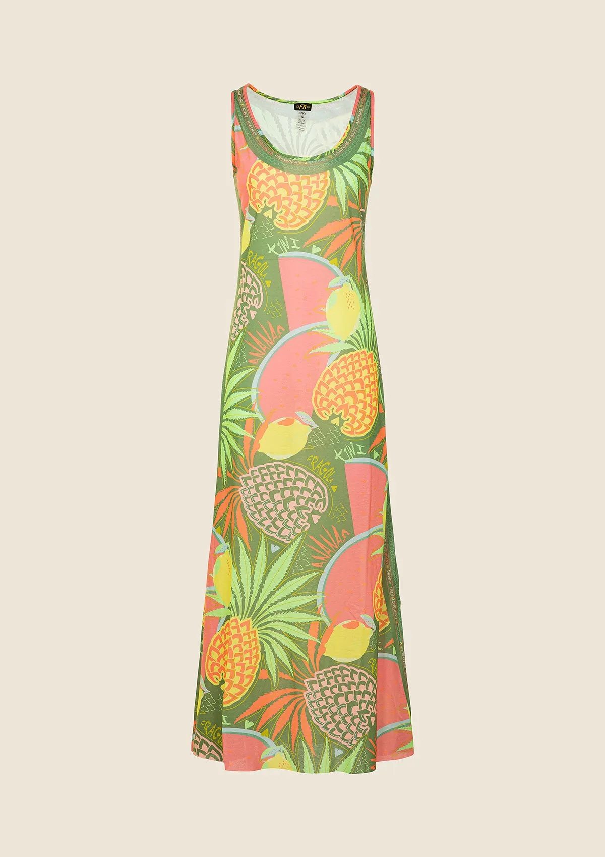 Vestito Lungo Donna F**K Fantasia 2608-X14 sold by F**K Official product image thumbnail 3