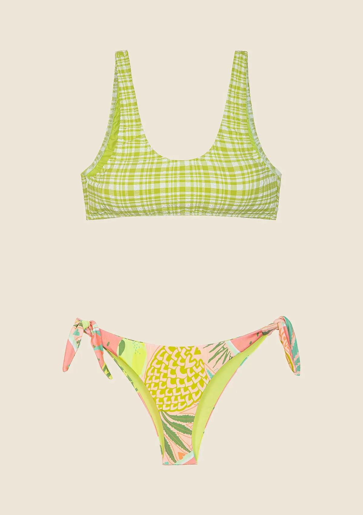 Bikini Donna F**K Top con Slip Brasiliano Regolabile 0612-X12 sold by F**K Official product image thumbnail 4