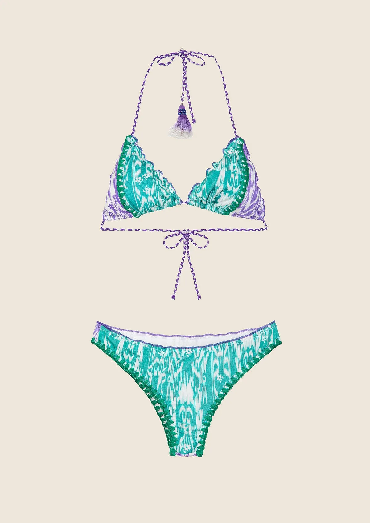 Bikini Donna F**K Triangolo con Slip Fisso Fantasia 1010-X59 sold by F**K Official product image thumbnail 3