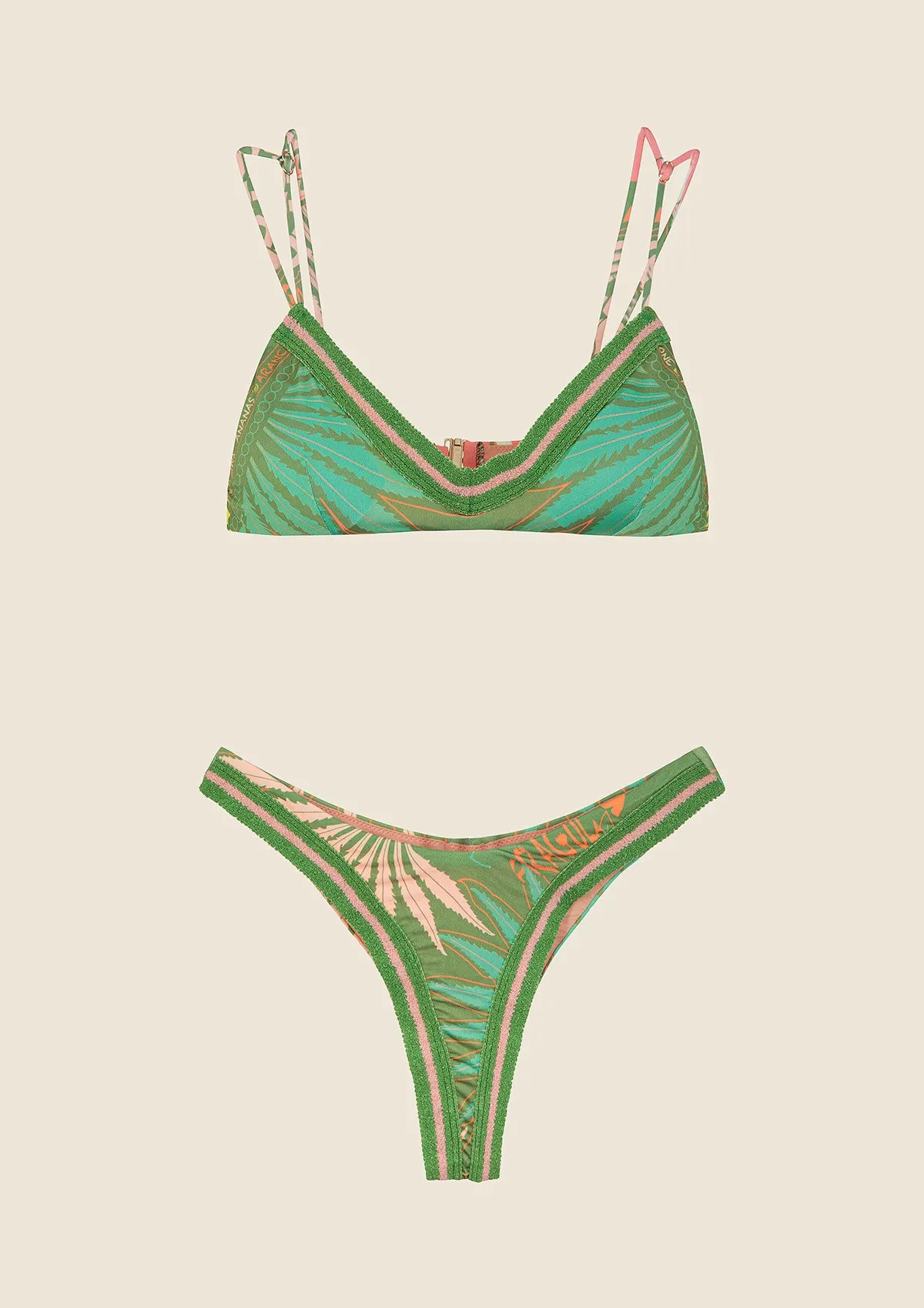 Bikini Donna F**K Top con Slip Americano Fisso Fantasia 0641-X13 sold by F**K Official product image thumbnail 3