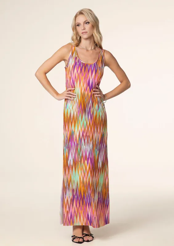 Vestito lungo Donna F**K Fantasia 2614-X08 sold by F**K Official