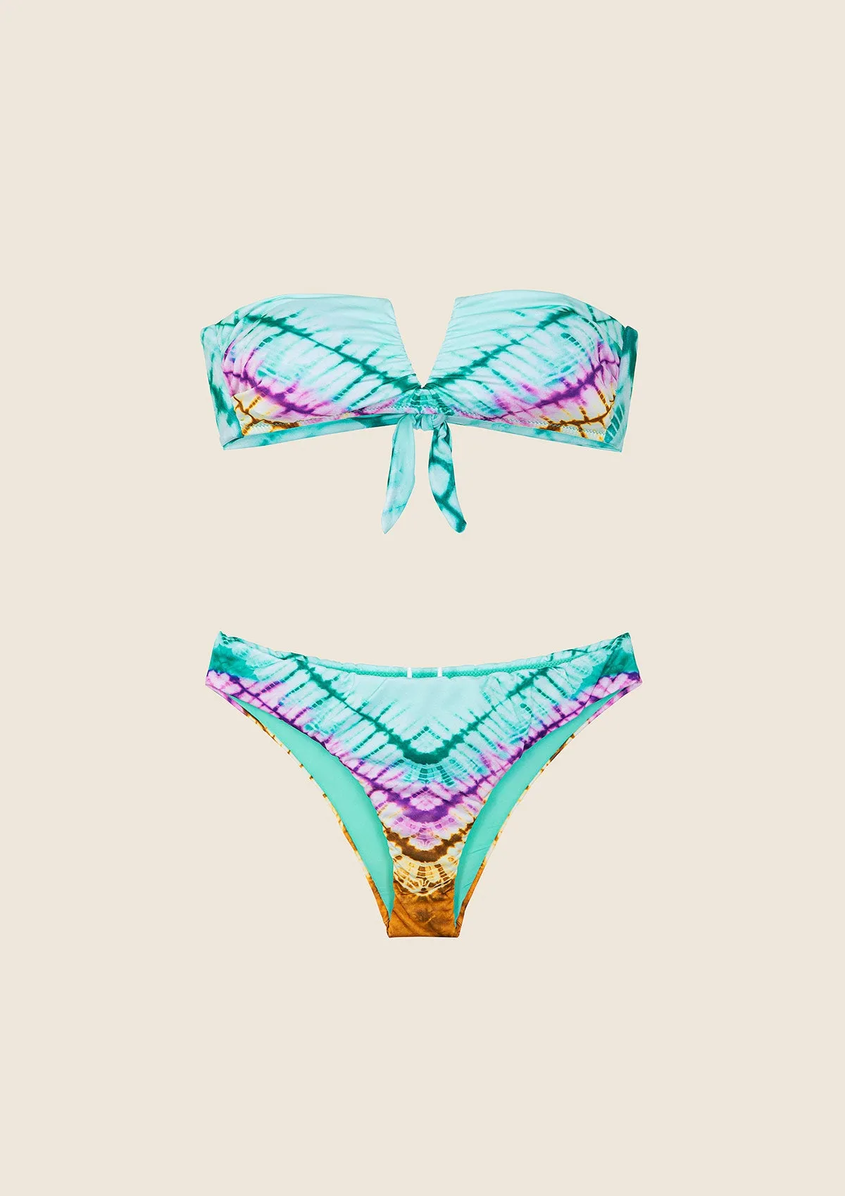 Bikini Donna F**K Fascia a V con Ferretto e Slip Fisso Fantasia 2139-X10 sold by F**K Official product image thumbnail 3